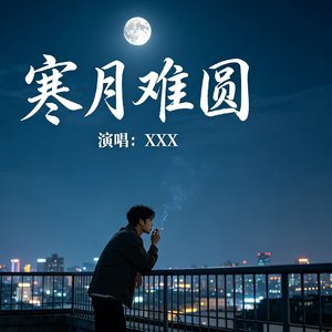 寒月难圆