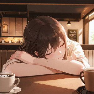 Peaceful Lofi Sax at a Coffee Shop – 528Hz