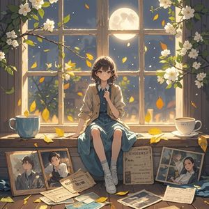 昨日微光_随风去