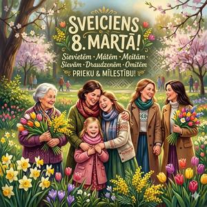 Pavasara Sveiciens 8.martā
