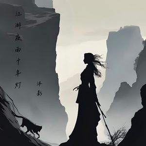 江湖夜雨十年灯