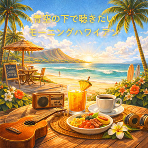 南国の光を浴びて笑顔になるチルハワイアン