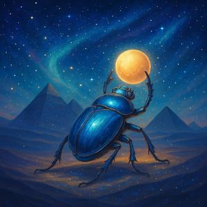 Scarab of the dawn