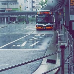 雨~淋湿了我的眼睛，根本看不清你的脸。