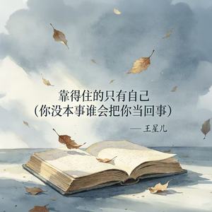 靠得住的只有自己 (你没本事谁会把你当回事)