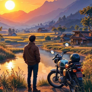 Returning home