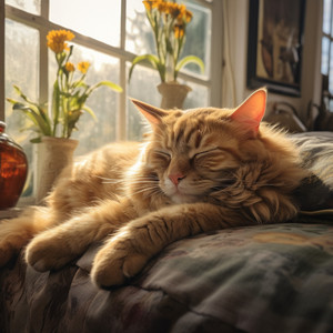 La Tranquilidad Del Gato Tom En Los Tonos Del Crepúsculo
