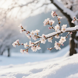 等冬过去等春来临