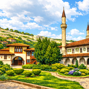 Ay Taular Üstünde Bahçesaray