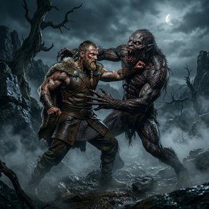 Beowulf und Grendel