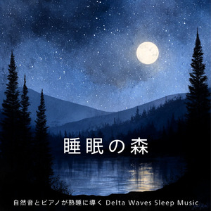 瞑想ソルフェジオ -Healing Forest- (寝落ちのピアノの森 α波→θ波→δ波)