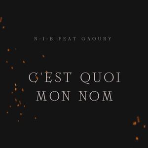 C'est quoi mon nom (feat. Gaoury)