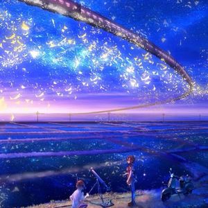 灯光下的影子很长