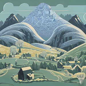 落魄谷中寒风吹