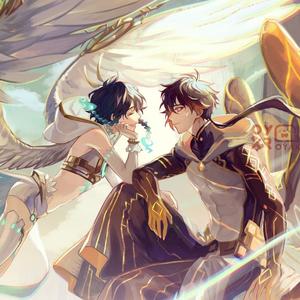 风与岩说（《原神》二周年温迪钟离同人曲）