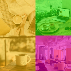 一尘不染咖啡厅印象数