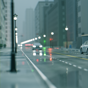 비가 그친 후에