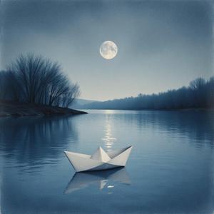 紙船與月光