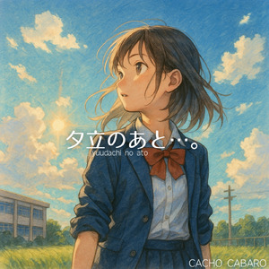 夕立のあと…。