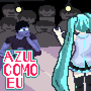 Azul como eu
