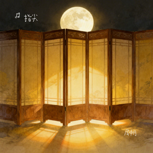 屏中月