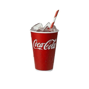 你也想喝我的超大杯冰可乐吗？