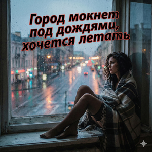 Город мокнет под дождями, хочется летать