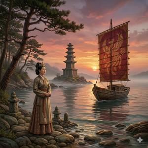 망산도(望山島), 붉은 돛의 약속!