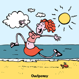 파도 위에 춤을