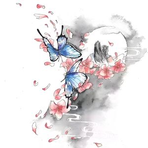 蝶生晓梦