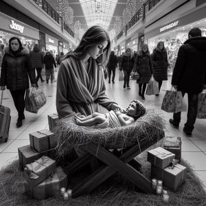 Joulunlapsi hukkuu rihkamaan