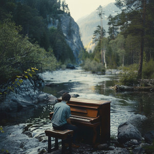 Melodía Suave De Gotas Del Piano
