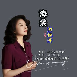 海棠为谁开  (雪地野草)