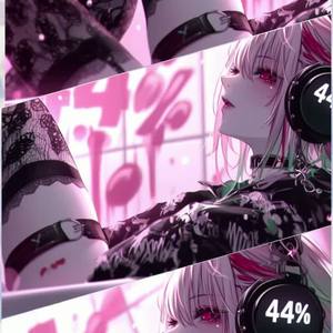 『少女の輪郭がほどける夜』 by tsukasa 44%
