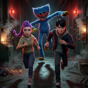 Rumi & Jinu vs Huggy Wuggy in Poppy Playtime 5