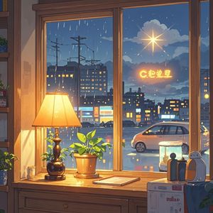 窗沿星光-七叶草