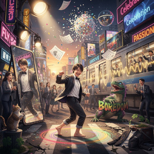 真夜中のタキシードと裸足の舞踏会