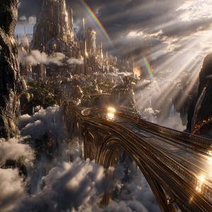 Asgard home of the Norse gods