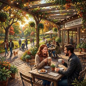 Blue Sky & Breakbeats (Feel-Good Park Cafe LoFi)