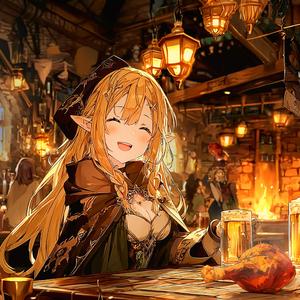 夜更けまで続く乾杯の音 ー Toasts Continuing Deep into the Night