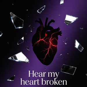 Hear my heart broken