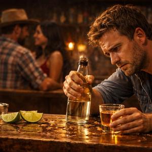 Se eu te ver com outro viro pinga no balcão.