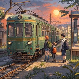 远去的绿皮火车