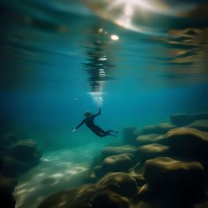 A tranquil underwater world