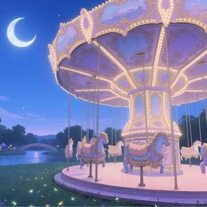 盈缺旋转风景线