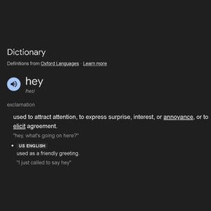 Hey!