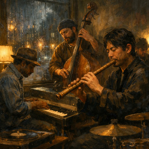Rain on Shakuhachi Lane (Lo-Fi)