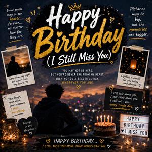 Happy Birthday I Still Miss