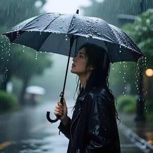 雨中倾诉