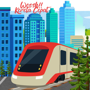 Woosh!! Kereta Cepat